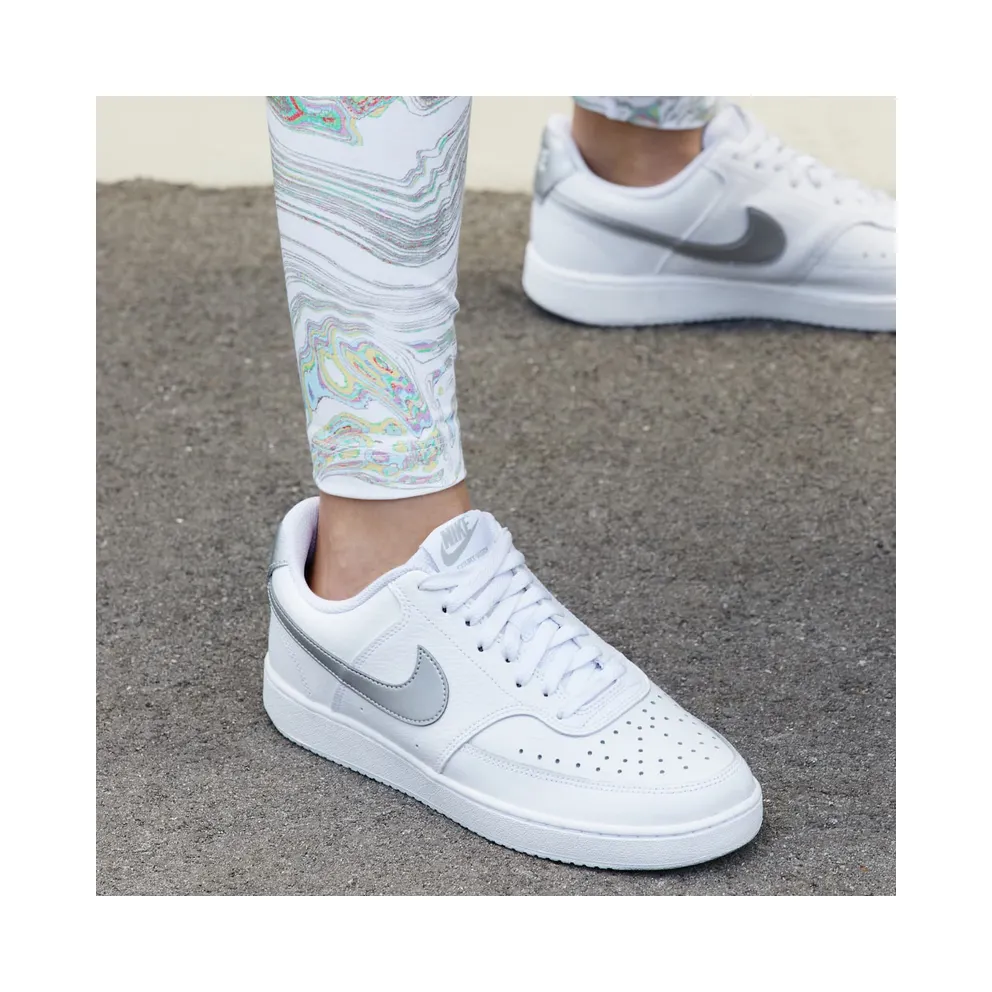 Nike Court Vision Low White Grey (CD5434-111)
