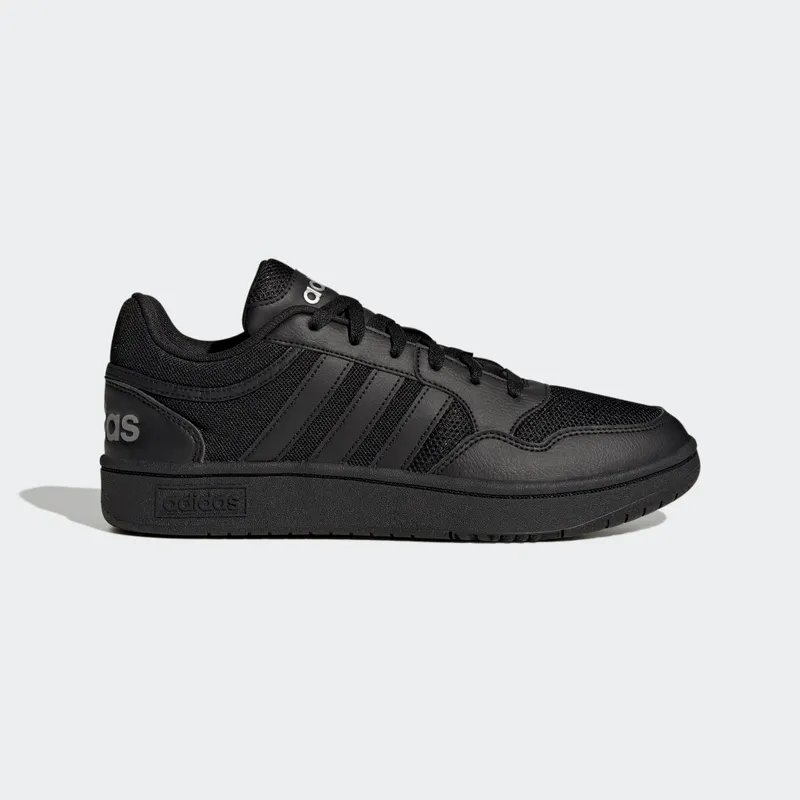 Adidas Hoops 3.0 Summer Core Black / Core Black / Silver Metallic (GY4748)