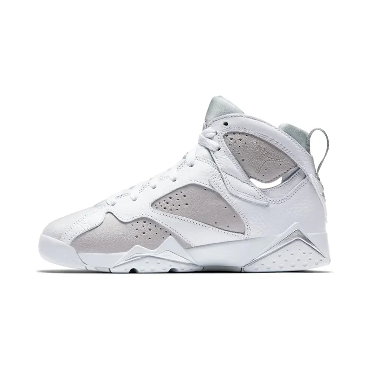 Air Jordan 7 Retro GS Pure Money “White / Pure Platinum / Metallic Silver” (304774-120)