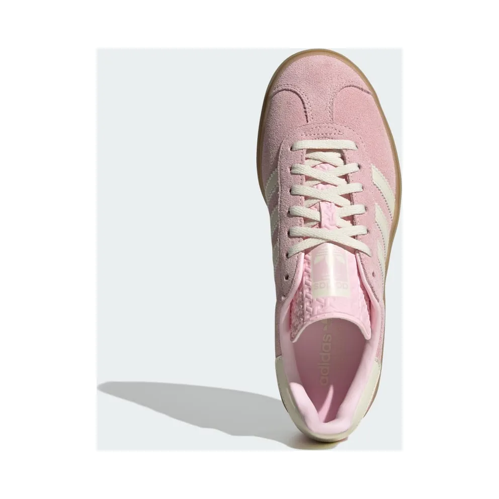 Adidas Gazelle Bold Clear Pink / Cream White / Gold Metallic (JQ7777)
