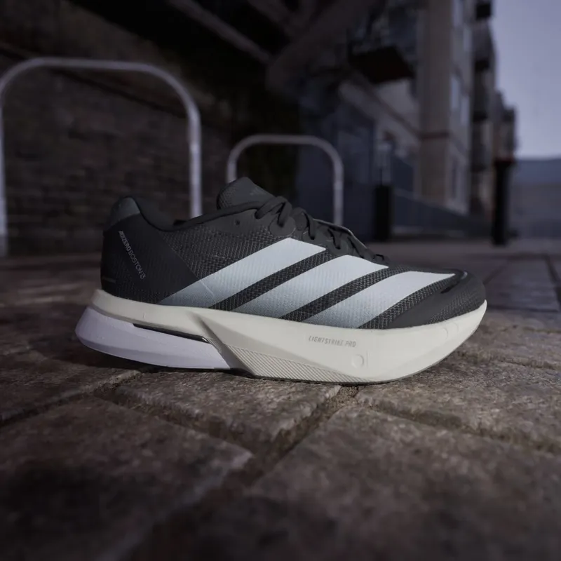 Adidas Adizero Boston 13 Core Black / Cloud White / Grey Five (JS4958)