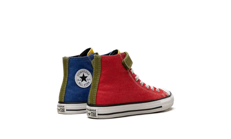 Converse Chuck Taylor All Star Easy-On High PS “Twill Color-Blocked” (A03583F)