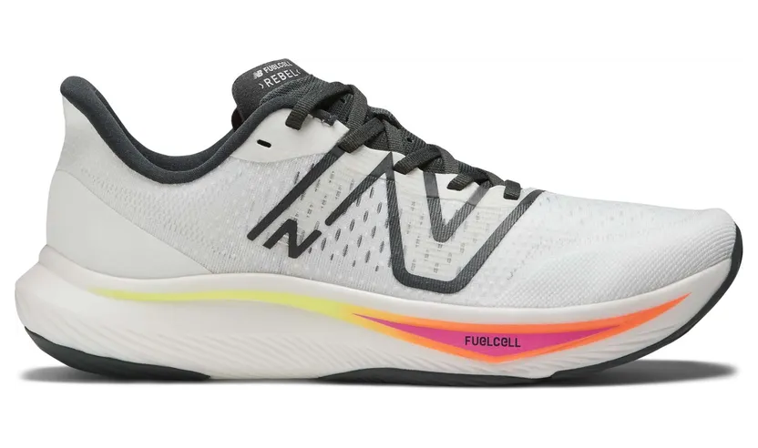 New Balance FuelCell Rebel v3 Weiß/Grau/Orange (MFCXCW3)