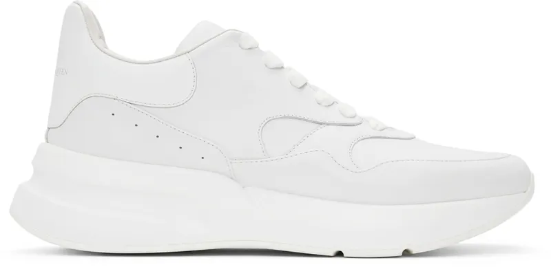 Alexander McQueen Black & White Low (575425WHRU3)