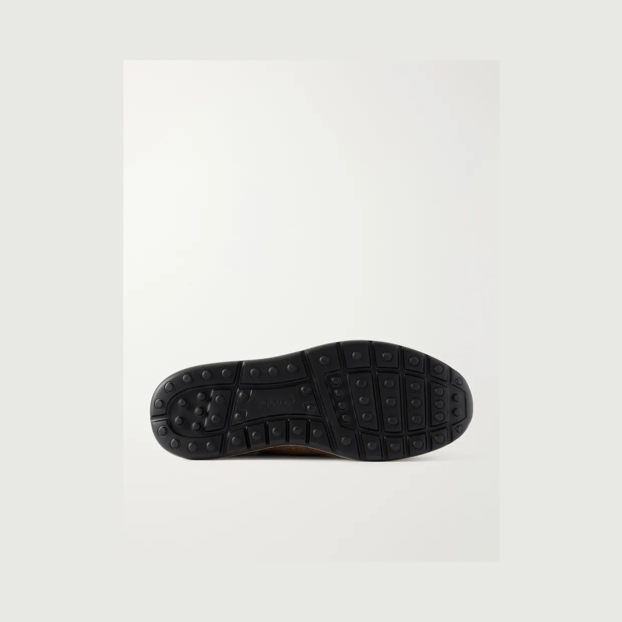 Tod’s Suede-Trimmed Wool-Knit Sneakers Beige (XXM79K0KN80VKM) (3)