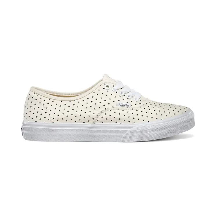 Vans Authentic Slim Micro Hearts Classic White Black (VN0XG6GJG)