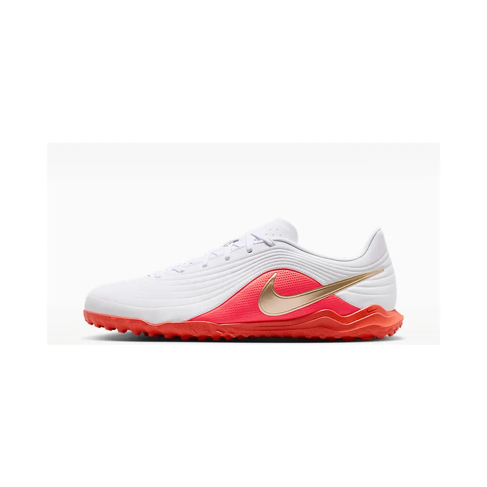 Nike Tiempo Maestro Club Turf Low-Top “White/Bright Crimson/Blur” (IB4482-100)