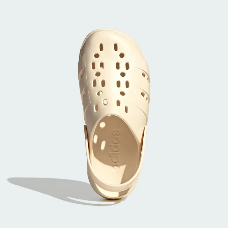 Adidas adilette Platform Clogs Wonder White / Wonder White / Wonder White (JP7159)
