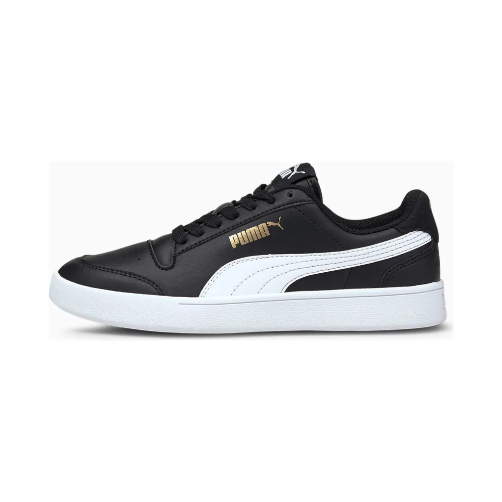 PUMA Shuffle Youth Black/White/Gold (375688-03)