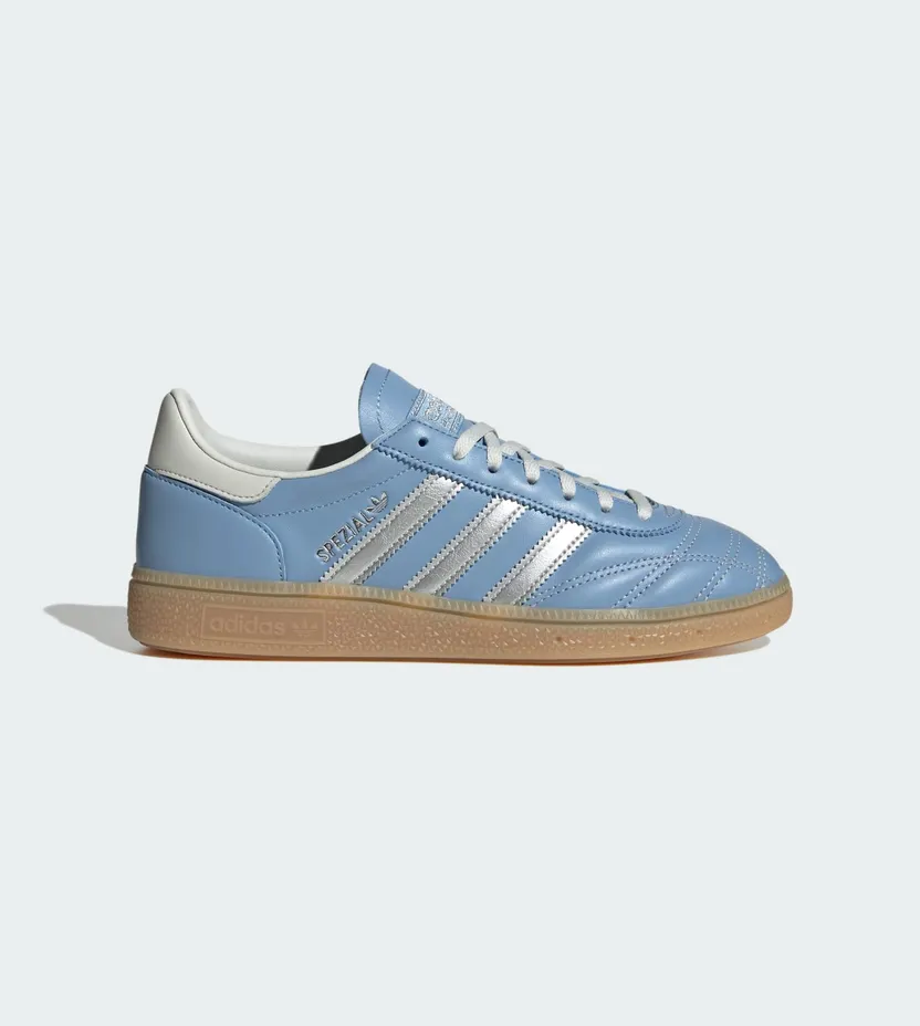 adidas Handball Spezial Quilted Stitching Ash Blue Silver (JR3728)