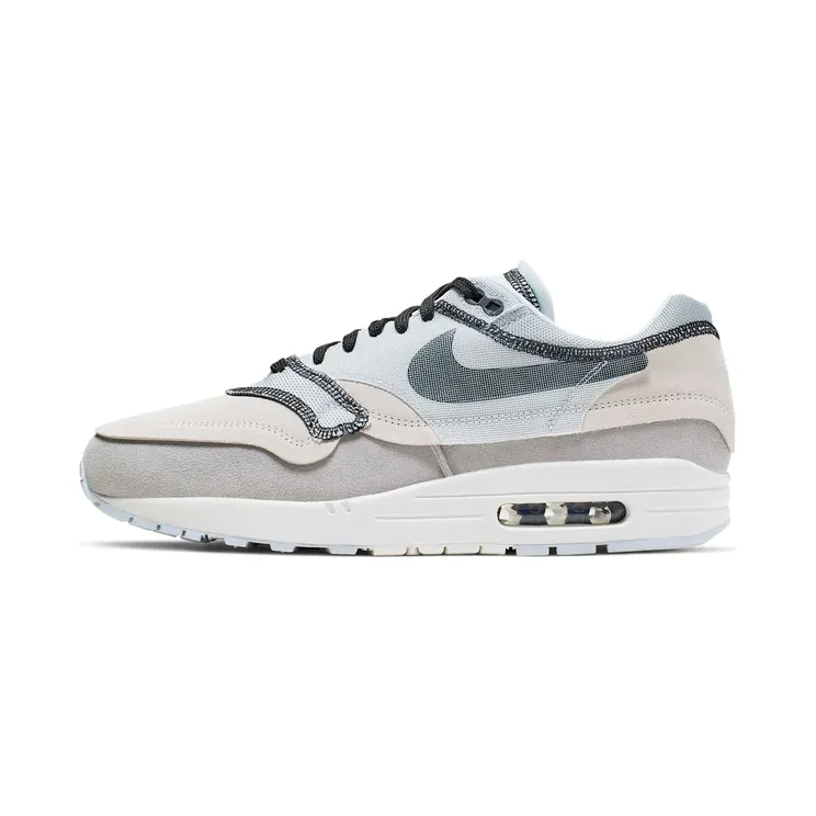 Nike Air Max 1 ‘Inside Out – Phantom’ Phantom/Black/Pure Platinum/Wolf Grey/Sail (858876-013)