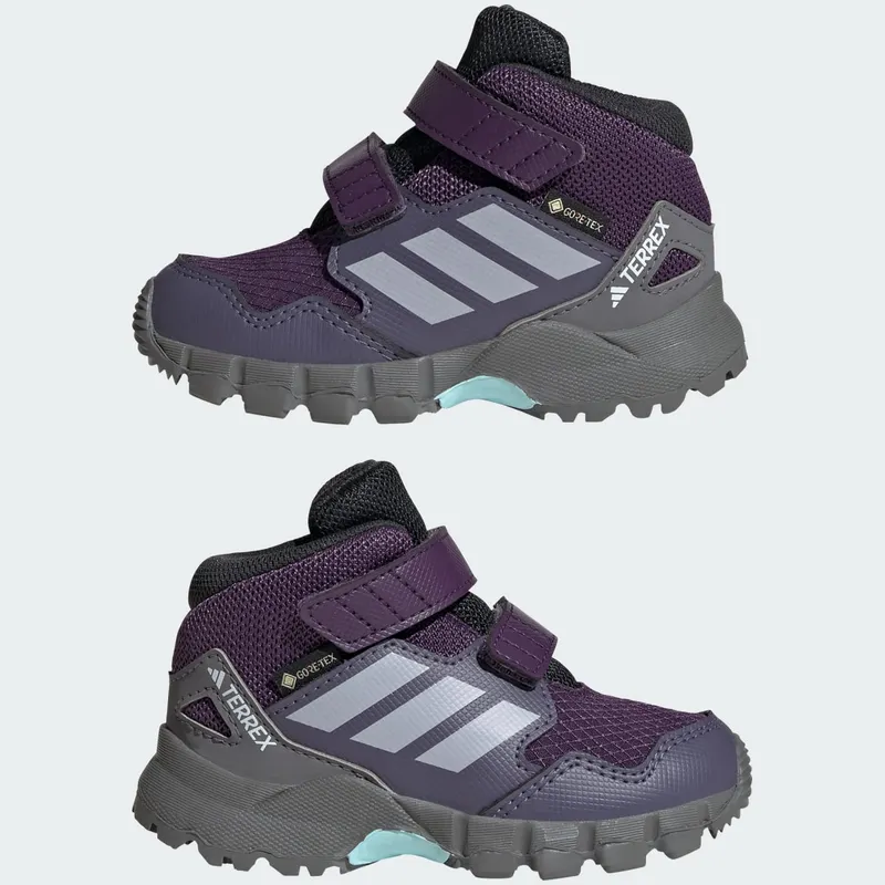 Adidas Terrex Skychaser Mid GORE-TEX Hikingschoenen Kids Aurora Plum / Glory Grey / Semi Flash Aqua (JR4058)