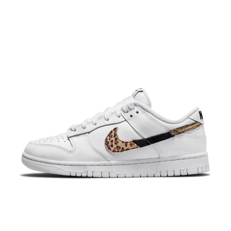 Nike Dunk Low SE Animal Instinct White – “White / Multi-color / White” (DD7099-100)