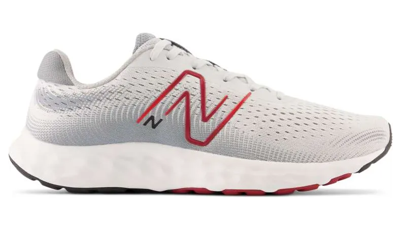 New Balance 520v8 Grau/Gris/Rot/rouge (M520LR8)
