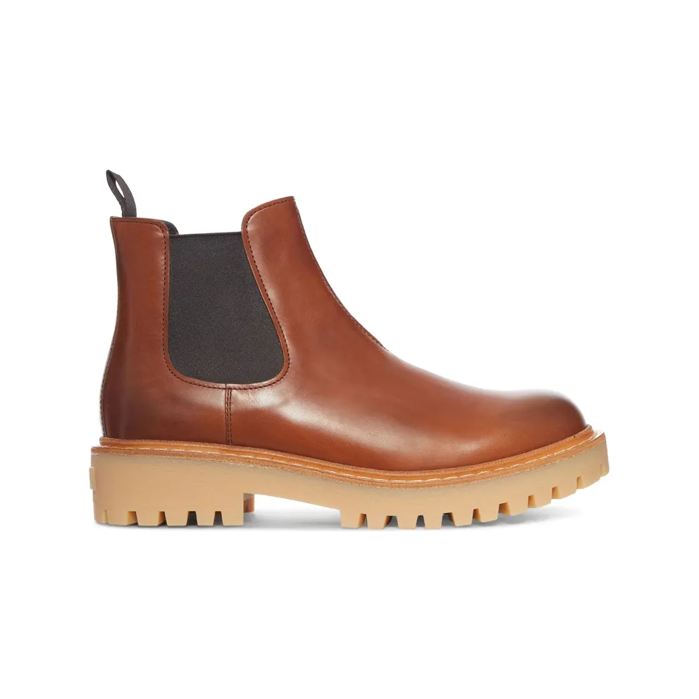 Prada Leather Ankle “Brown/Black” (2TE211 F G000 070 F0046)