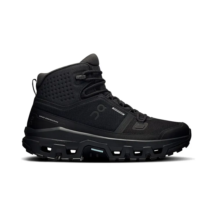 On Running Cloudrock Mid Waterproof Black
