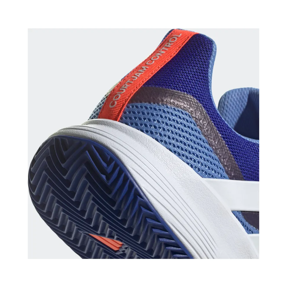adidas CourtJam Control Clay Tennis Shoes Blue Fusion / Cloud White / Lucid Blue (HQ8470)