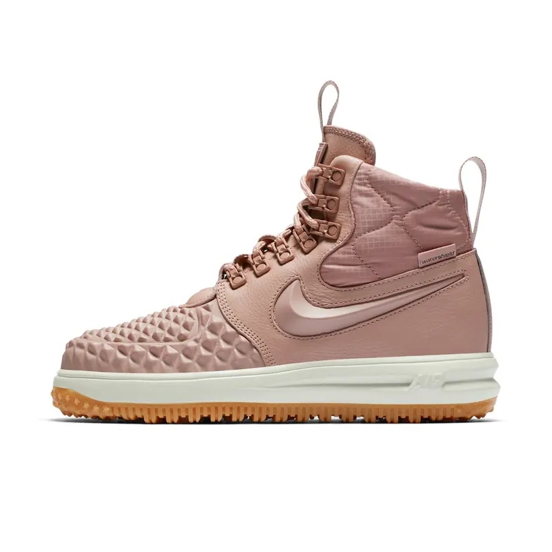 Nike Lunar Force 1 Duckboot Particle Pink (W) Particle Pink/Particle Pink-Black (AA0283-600)
