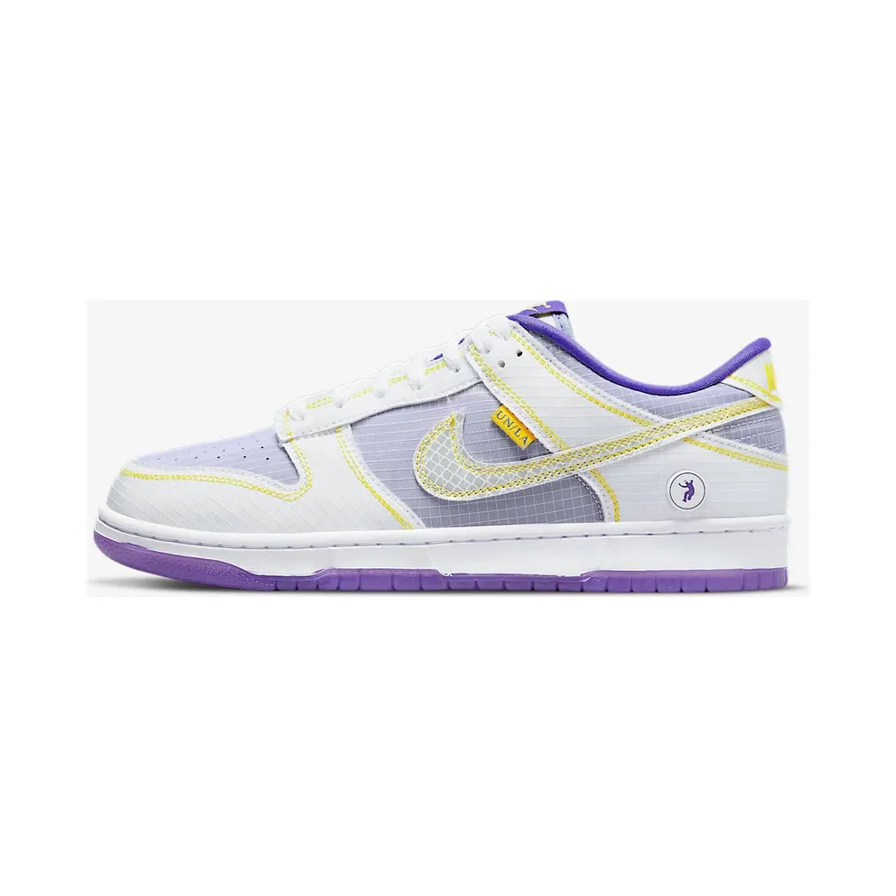 Nike Dunk Low Union Passport Pack Court Purple – “Grey / Purple / Yellow” (DJ9649-500)