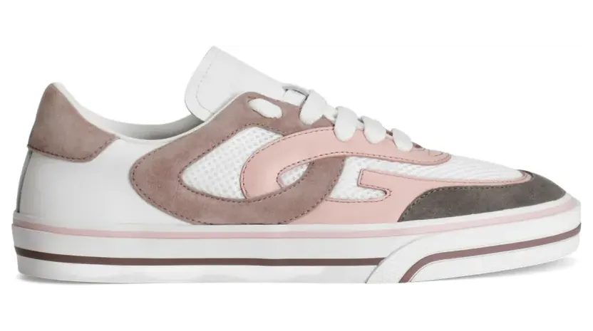 Dolce & Gabbana Dolce & Gabbana DG Segelschuhe aus Mesh und Leder “White” (CK2385A5210)