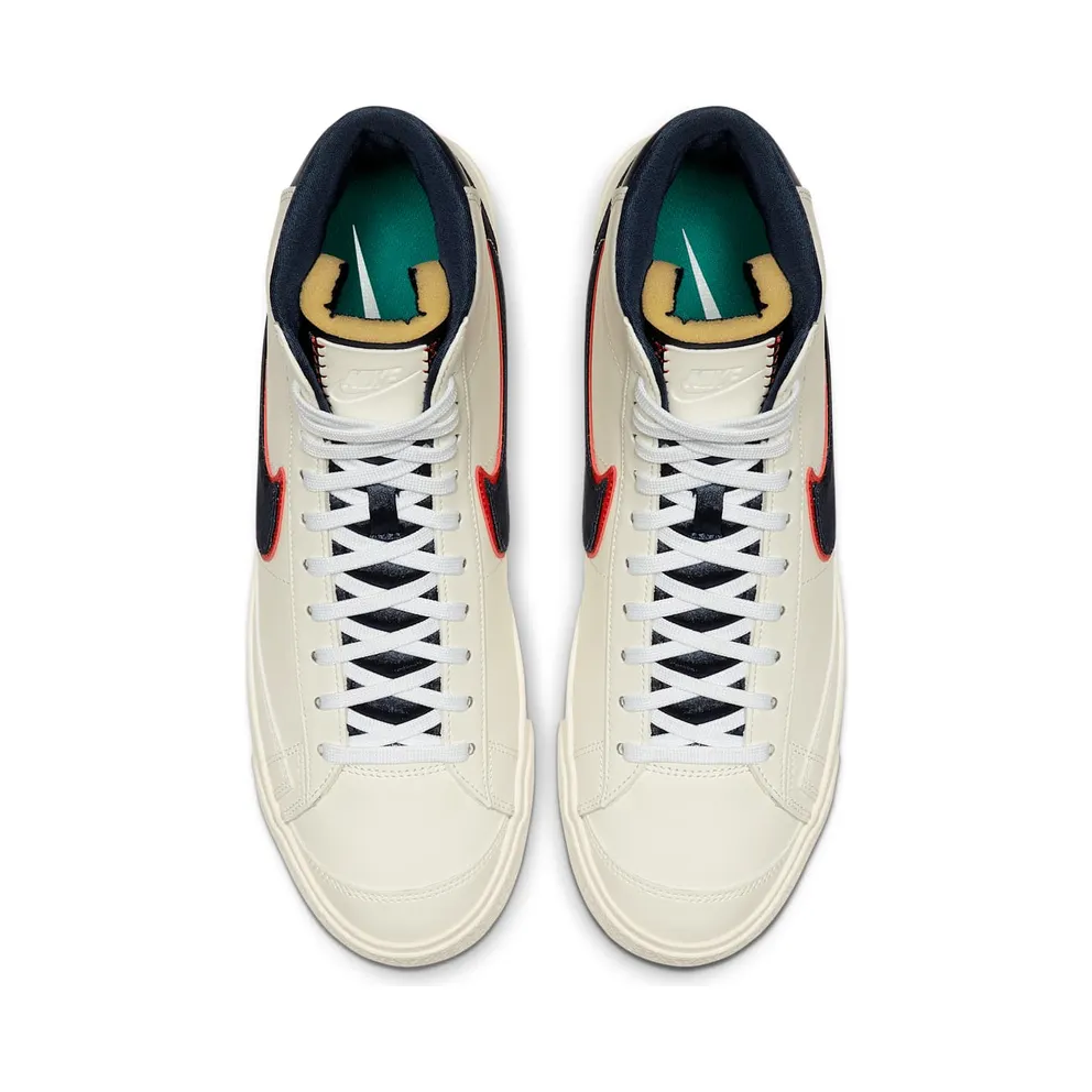 Nike Blazer Mid 77 City Pride Chicago Sail/Total Crimson-Gum Medium Brown-Obsidian (CD9318-100)
