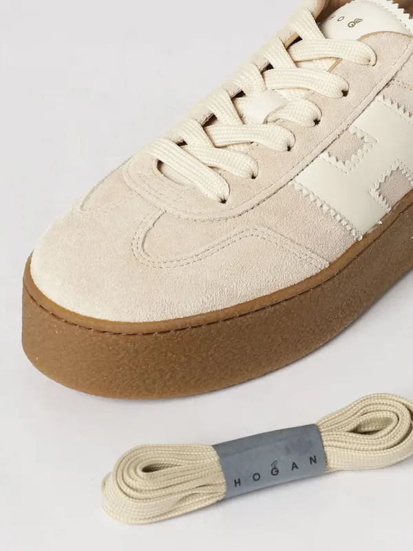 Hogan Cool H698 Suede Sneakers Nude (HXW6980FB60UL60MB3) (2)