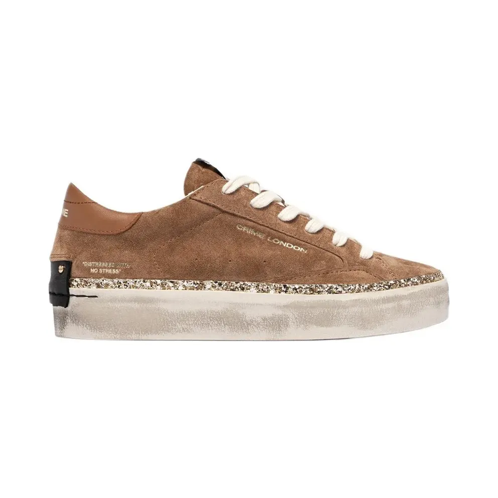 Crime London Crime sneaker Brown (23054AA9-60)