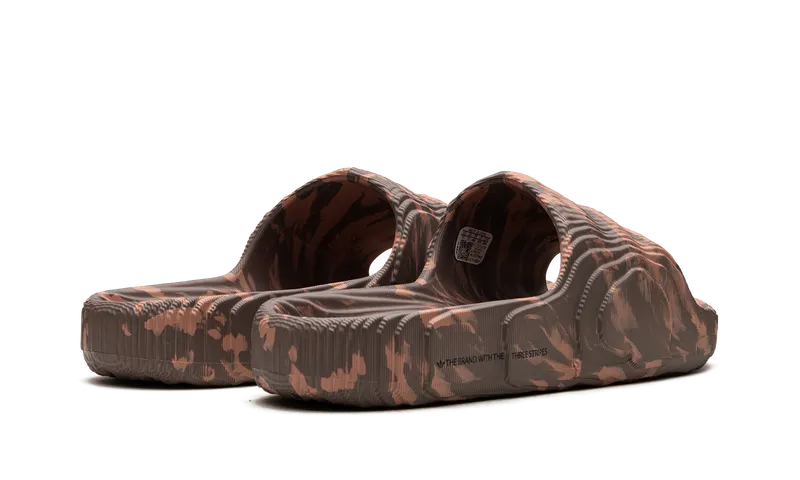 Adidas Adilette 22 Slides Clay Strata / Earth Strata / Core Black (HP6518)