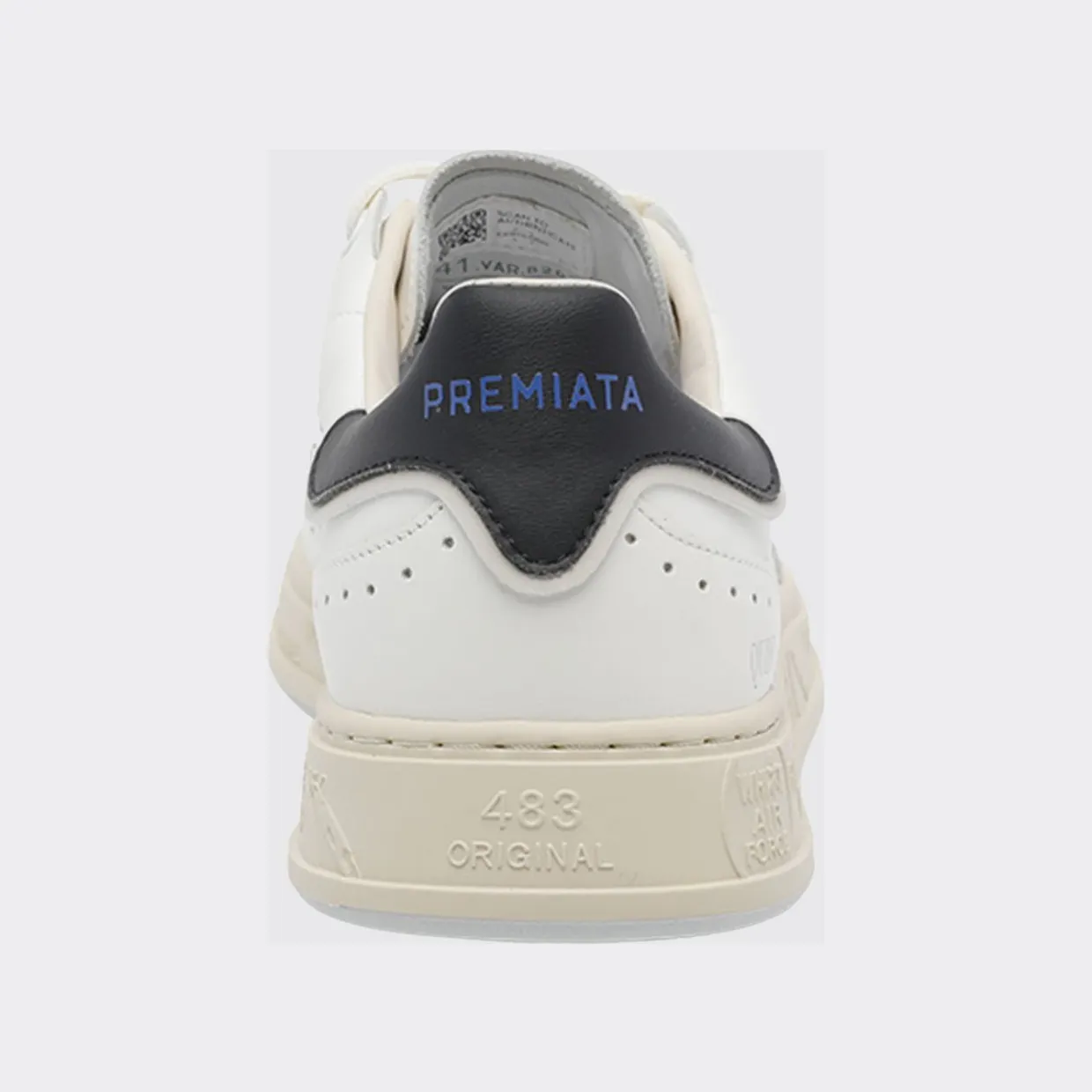 Premiata Quinn Leather Sneakers White (QUINN8209) (3)