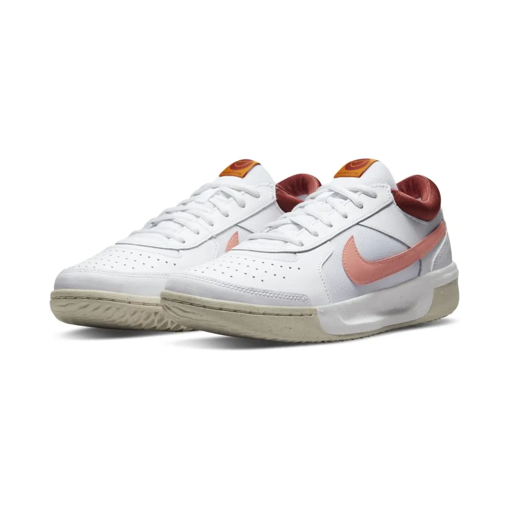 NikeCourt Zoom Lite 3 “White / Canyon Rust / Pearl White / Light Madder Root” (DH1042-116)