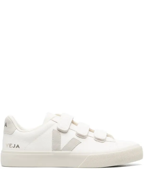 VEJA Recife Chromefree with Velcro – White (RC052919)