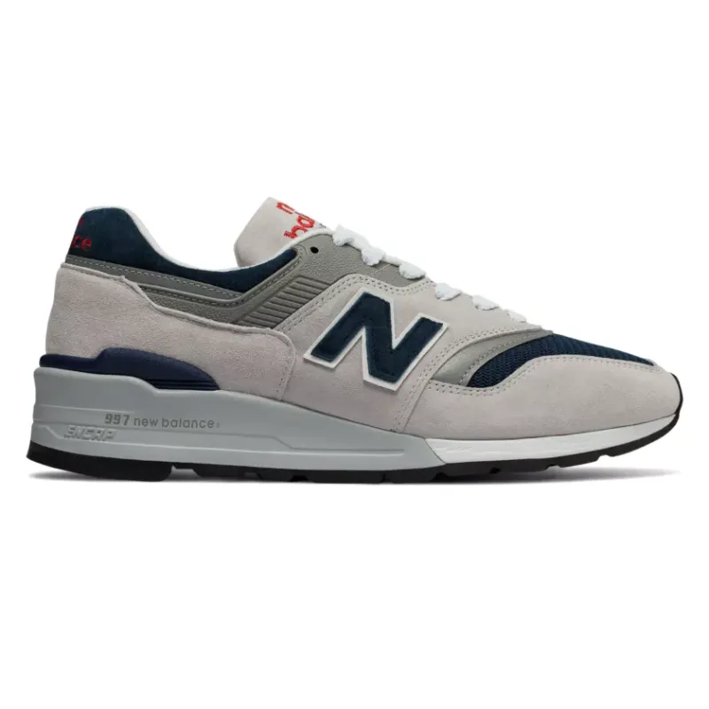 New Balance 997 Grey Navy Grey/Navy (M997WEB)