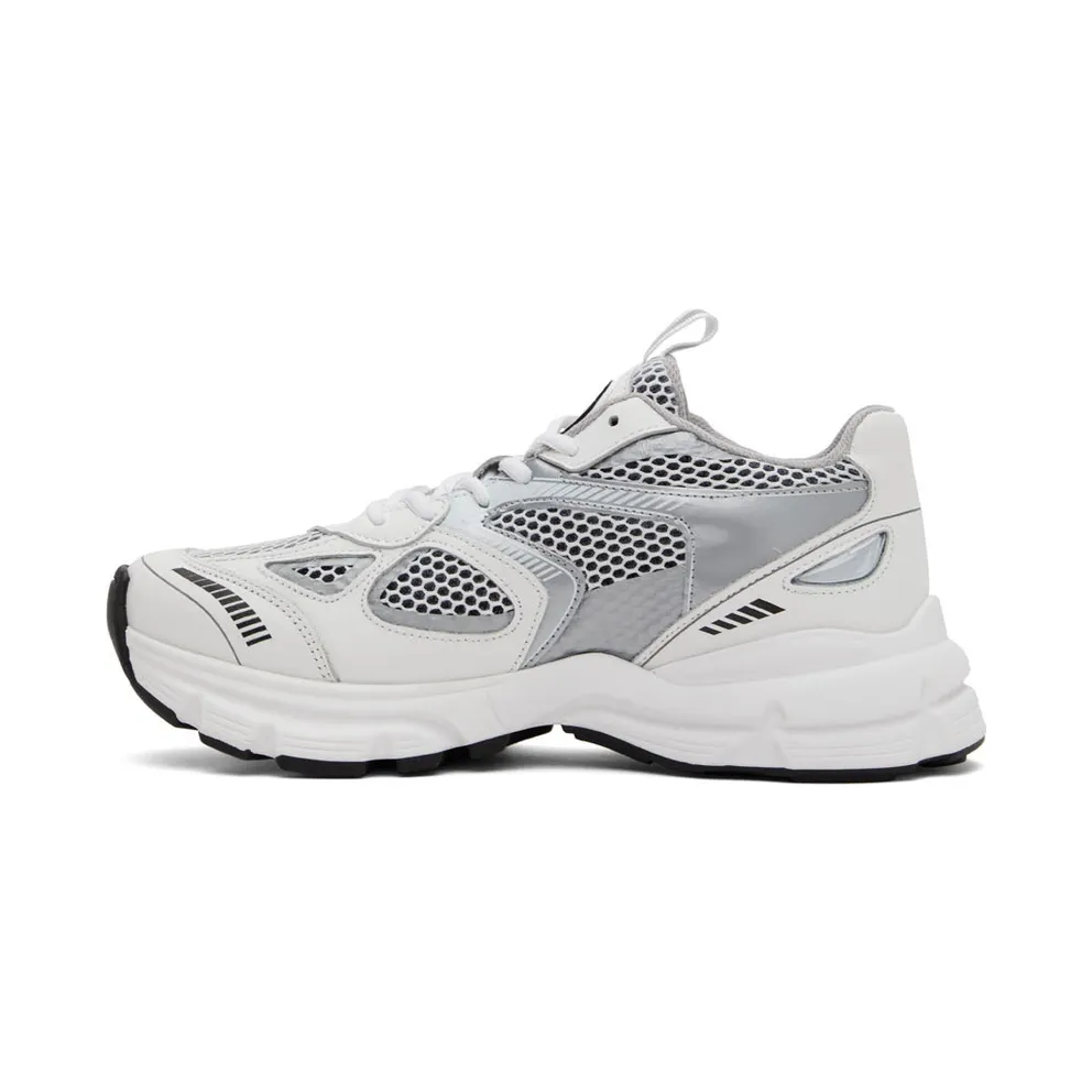 Axel Arigato White & Silver Marathon (33036)