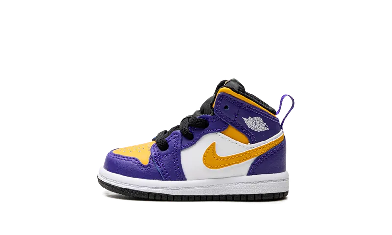 Jordan 1 Mid TD “Lakers (2022)” (DQ8425-517)