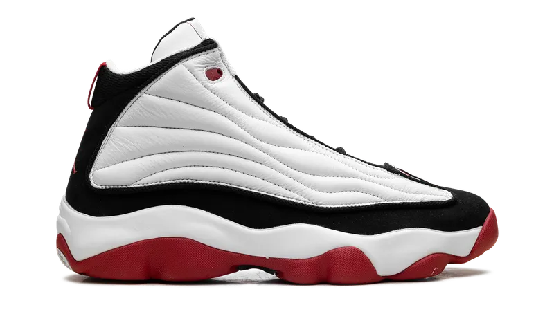 Jordan Pro Strong “White Black Gym Red” (DC8418-116)