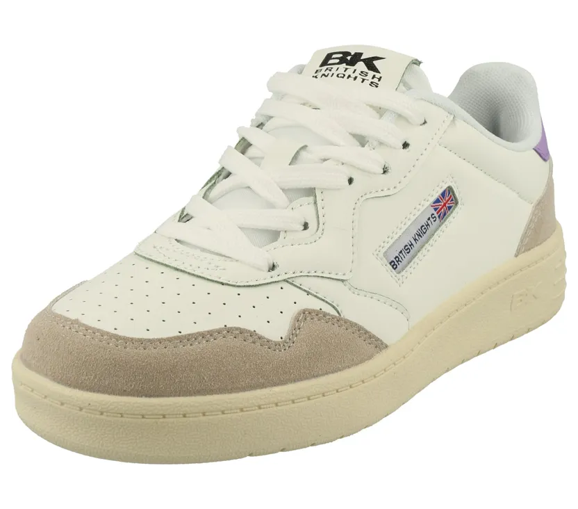 british knights sneaker Taupe / Lila / Zwart / Wit (B51-3618-02)