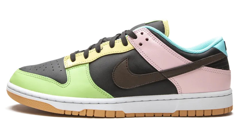 Nike Dunk Low Free 99 Black (GS) (2021) – “Black / Dark Chocolate / Copa / Pink Foam” (CZ2496-001)