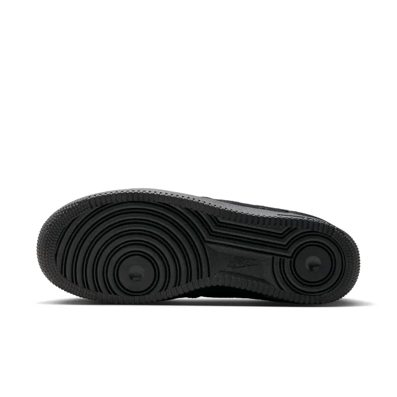 Nike Air Force 1 Low Triple Black Canvas (HV1204-002)
