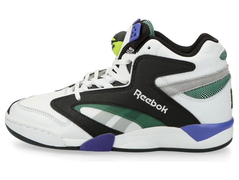 Reebok Shaq Victory Pump Shoes (cloud white / core black / dark green) – H06494
