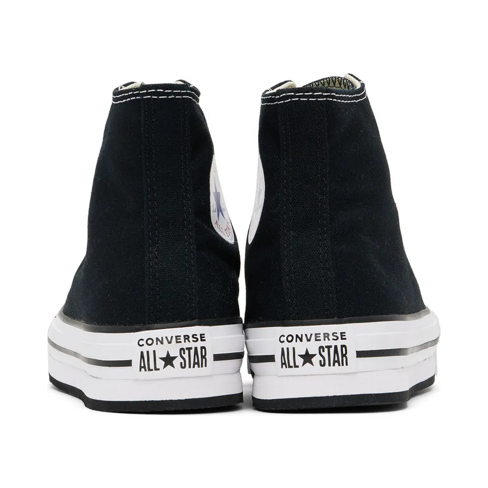 Converse Kids Black Chuck Taylor All Star Lift (272855C)