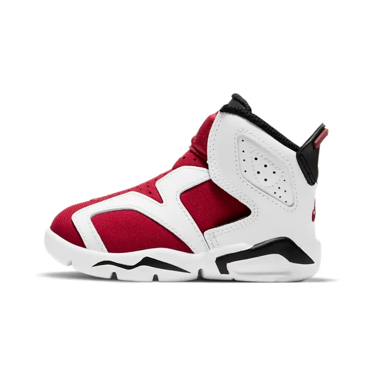 Jordan 6 Retro Little Flex Carmine (2021) (TD) “White / Carmine / Black” (CT4417-106)