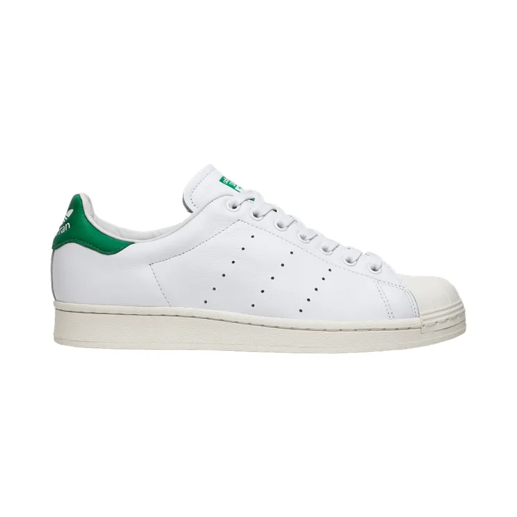 Adidas Superstan ‘Cloud White’ Cloud White/Cloud White/Green (FW9328)