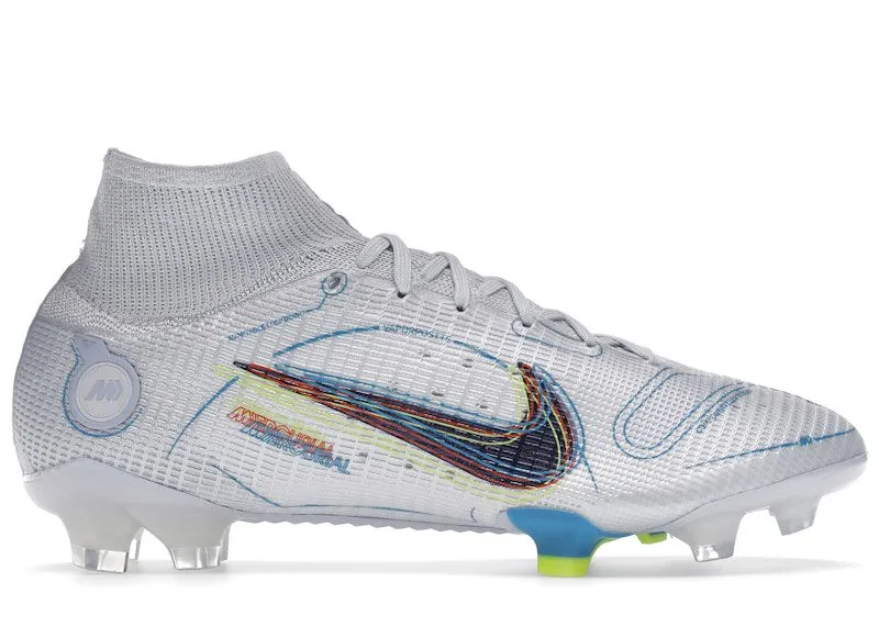 Nike Superfly 8 Elite FG Football Grey Light Marine (DJ2839-054)