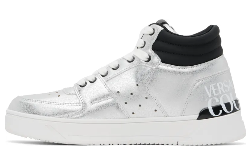 Versace Jeans Couture Starlight High-Top “Silver” (E73YA3SJ7 EZS408) (3)