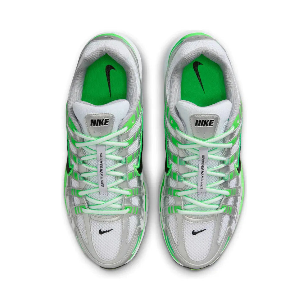 Nike P-6000 SE Metallic Silver White Green Strike (IB2985-001)