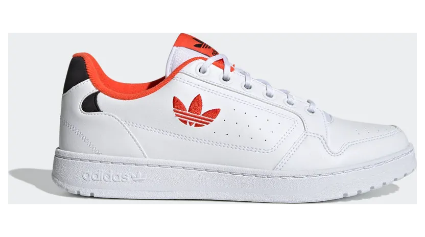 adidas NY 90 Schuh Cloud White / Semi Solar Red / Core Black (GZ9080)