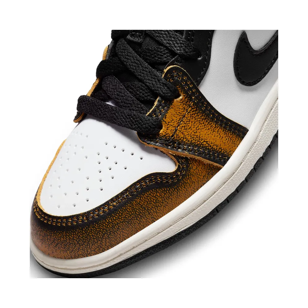 Jordan 1 Mid SE Orange Wear Away (DQ8419-071)