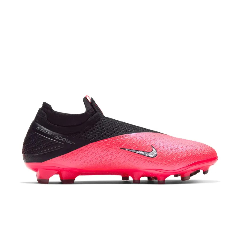 Nike Phantom Vision 2 Elite FG Laser Crimson Black Laser Crimson/Black-Metallic Silver (CD4161-606)