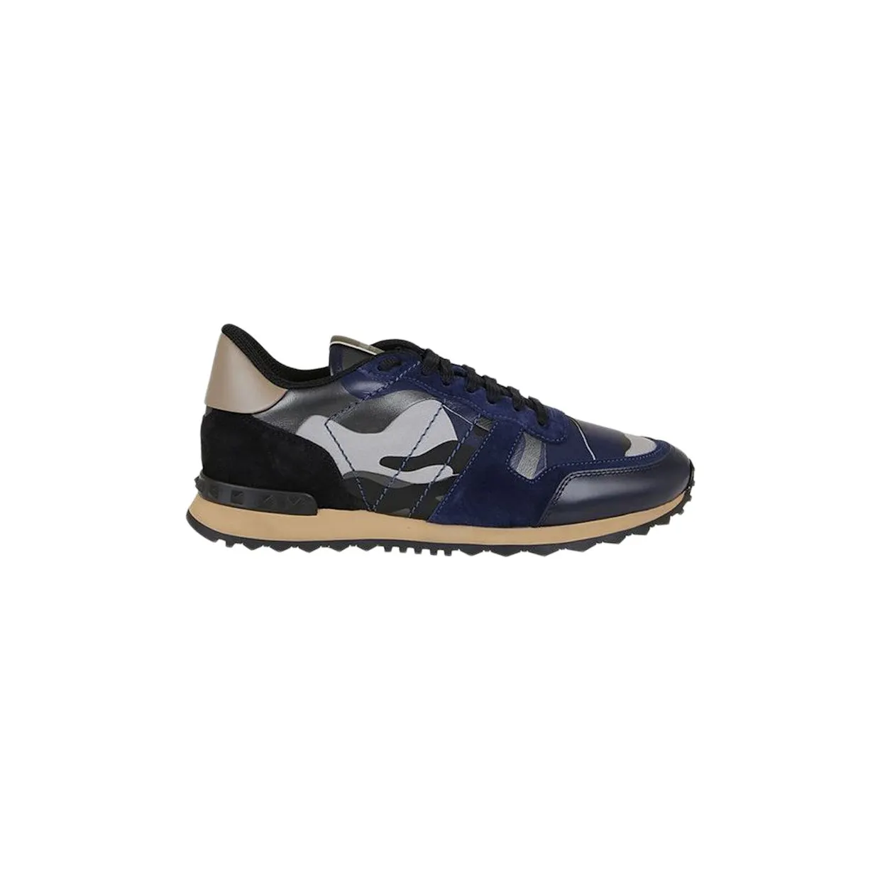Valentino Garavani Rockrunner Camouflage Black Navy Beige (WY2S0723XVUBY0)