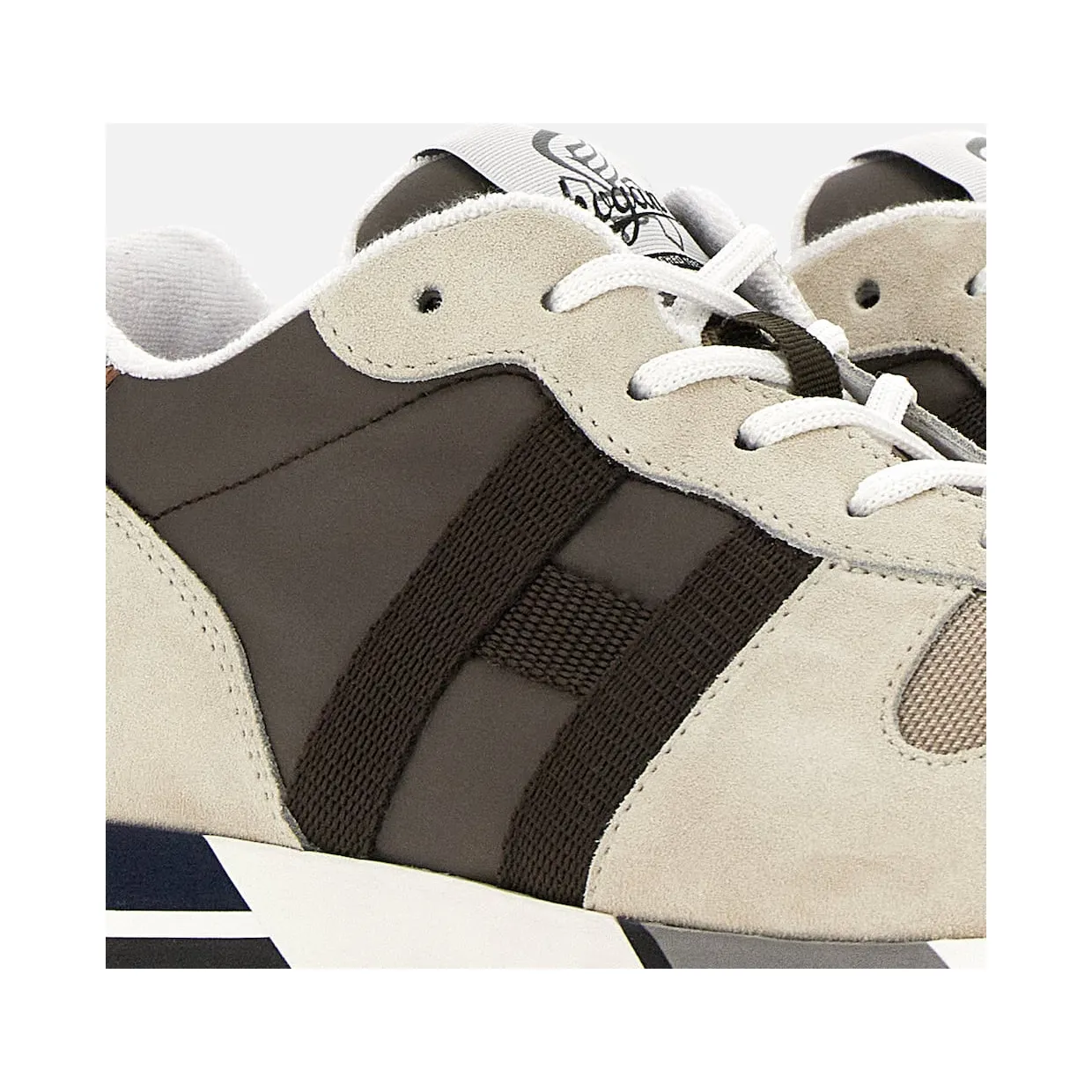 Sneakers Hogan H383 Beige Brown (HXM3830AN51MST0BBZ) (5)